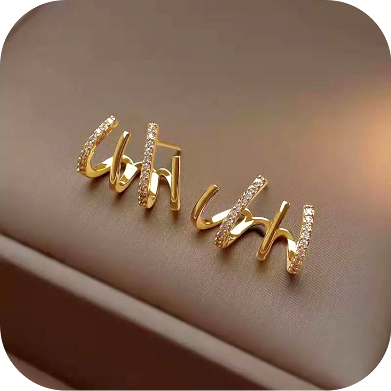 Tiffany 4 Point Earring