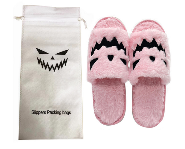 Women Christmas Slippers Plush Shoes